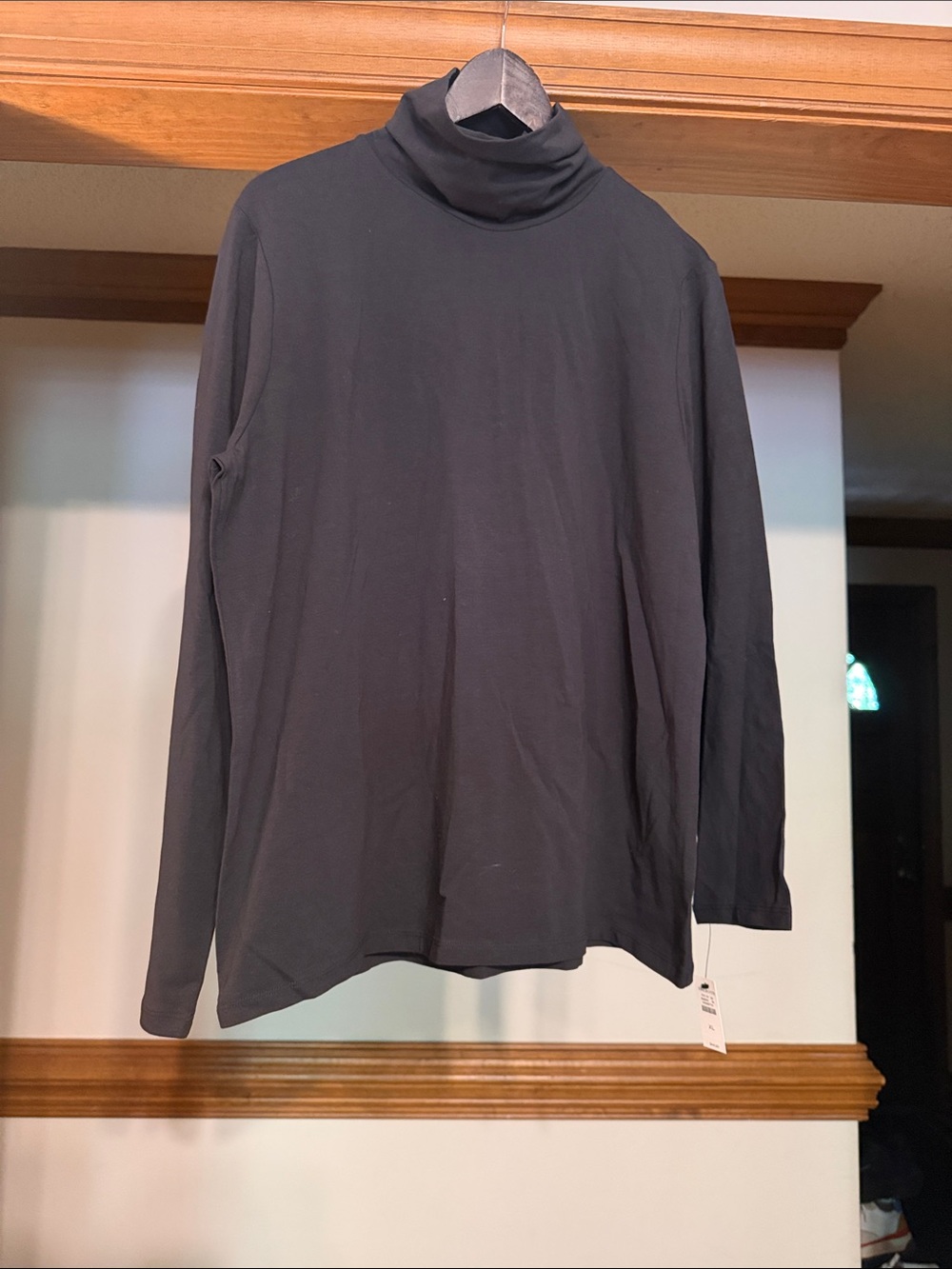 Talbots Black Women’s Long-Sleeve Turtleneck Shirt